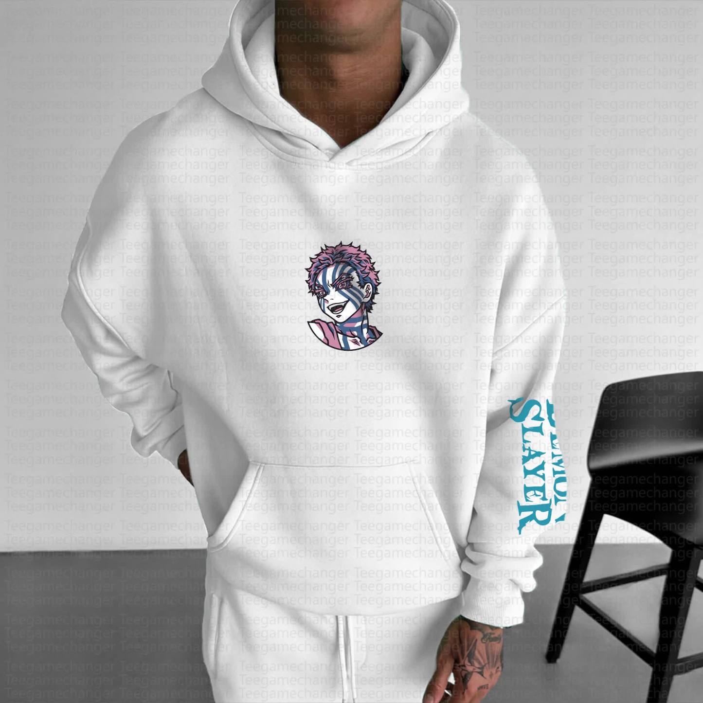 Unisex Anime Graphic Streetwear Vintage Hoodie丨Demon Slayer
