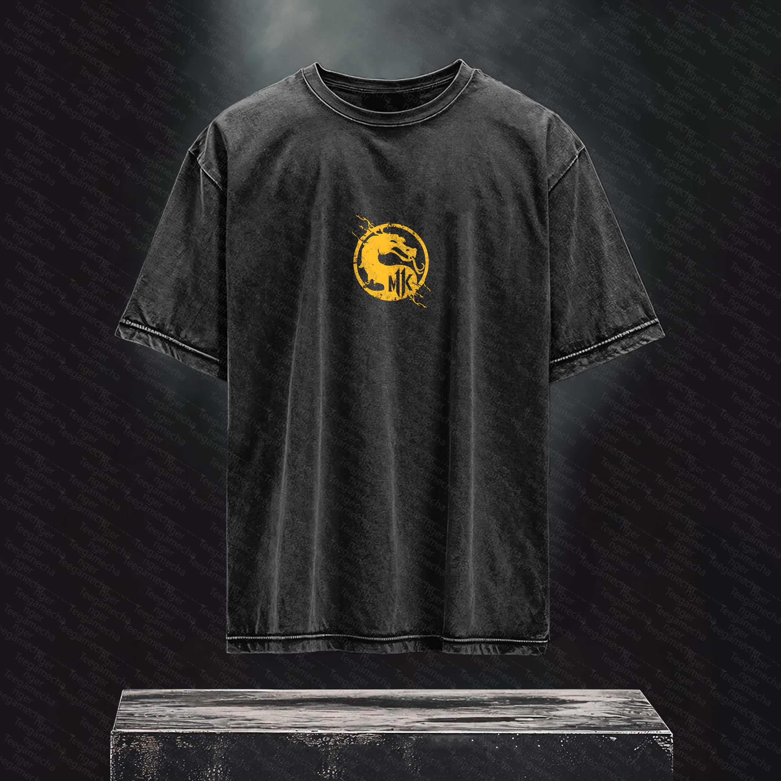 Unisex Anime Inspired Vintage Washed T-Shirt丨 Mortal Kombat