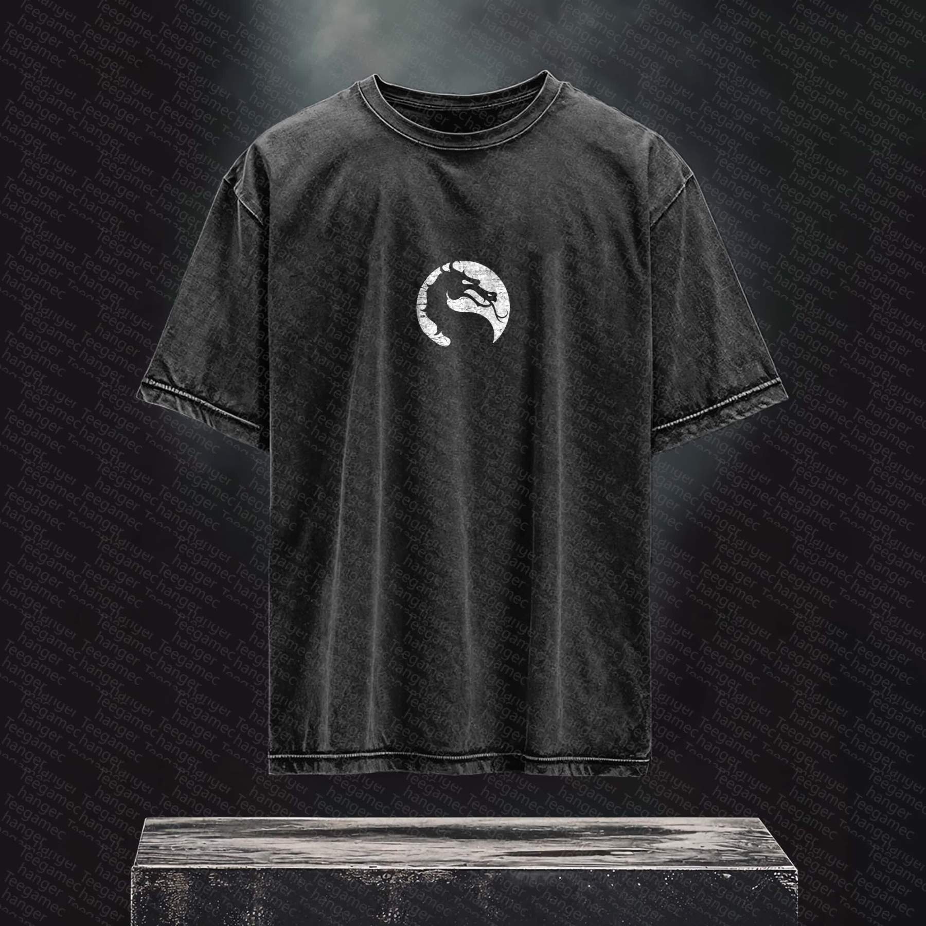 Unisex  Inspired Vintage Washed T-Shirt丨 Mortal Kombat