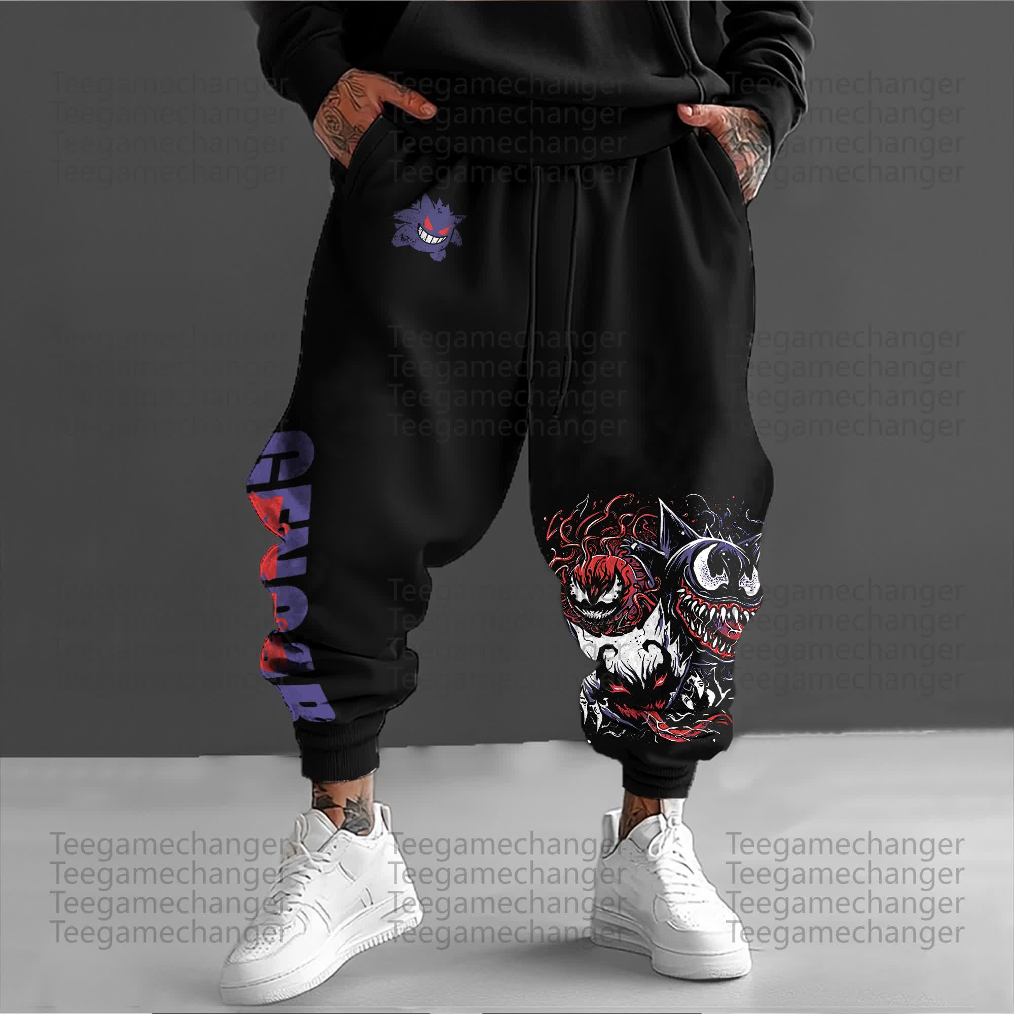 Unisex Anime Inspired Vintage Pants丨Pokémon