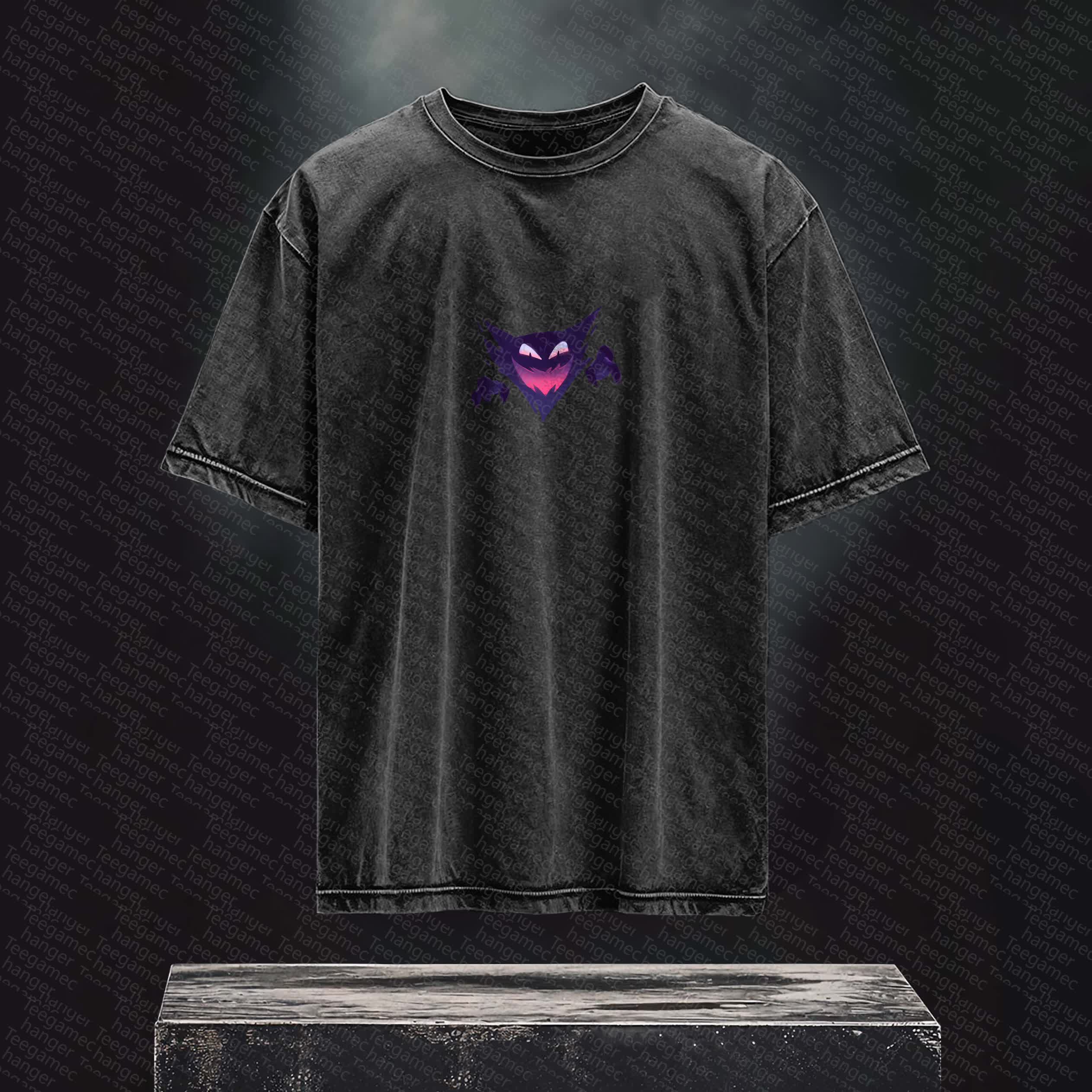 Unisex Anime Inspired Vintage Washed T-Shirt丨 Pokémon