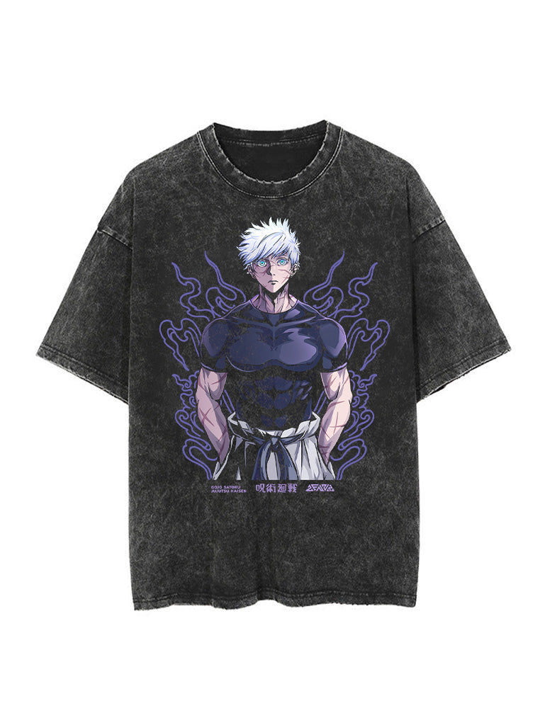 Satoru 2-Sided Vintage Tee-Teegamechanger