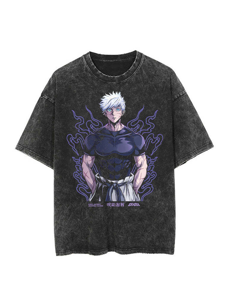 Satoru 2-Sided Vintage Tee-Teegamechanger