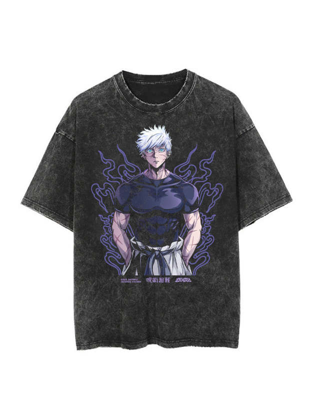 Satoru 2-Sided Vintage Tee-Teegamechanger