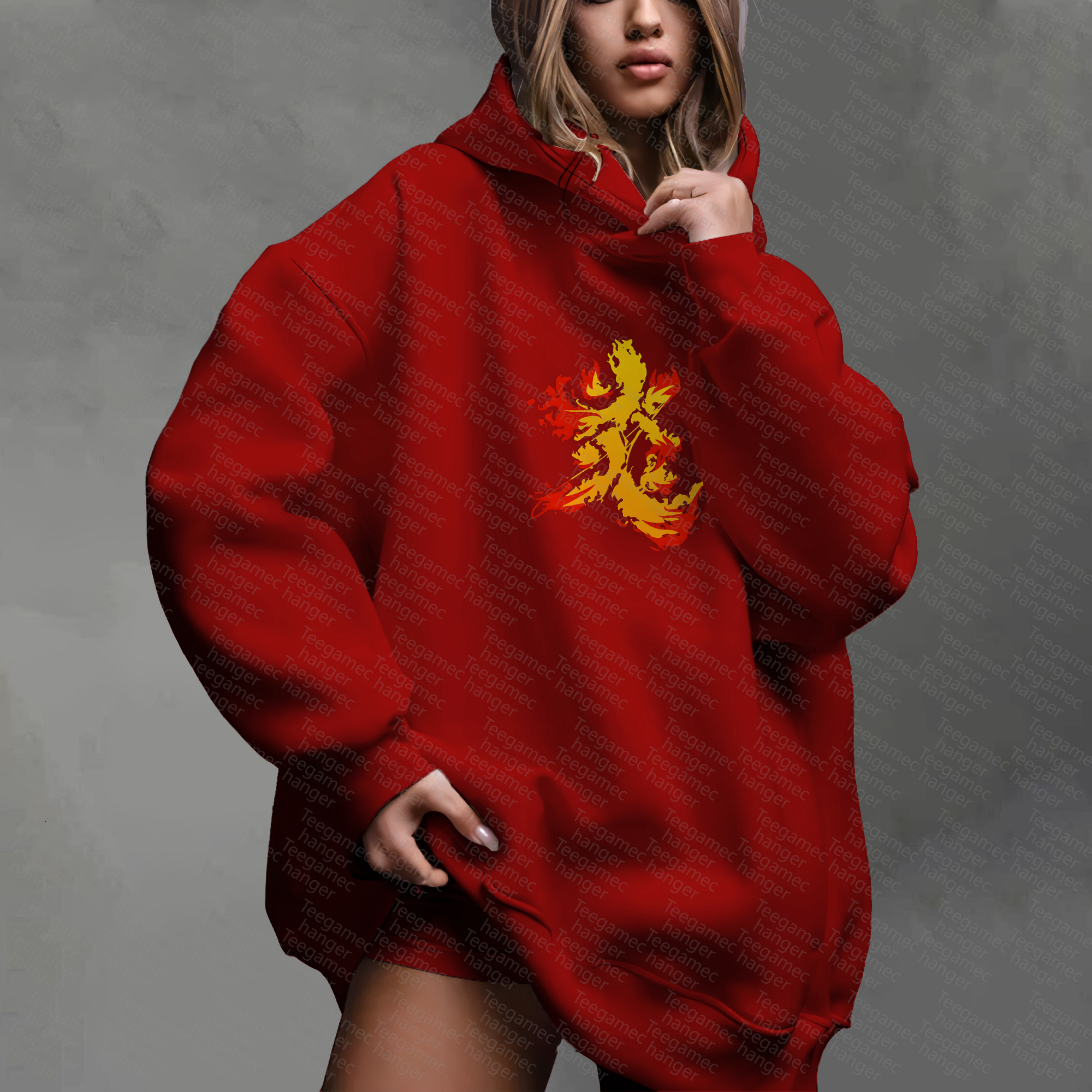 "Demon Slayer" Anime Inspired Vintage Hoodie