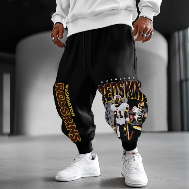 Unisex Oversized Football Harem Pants