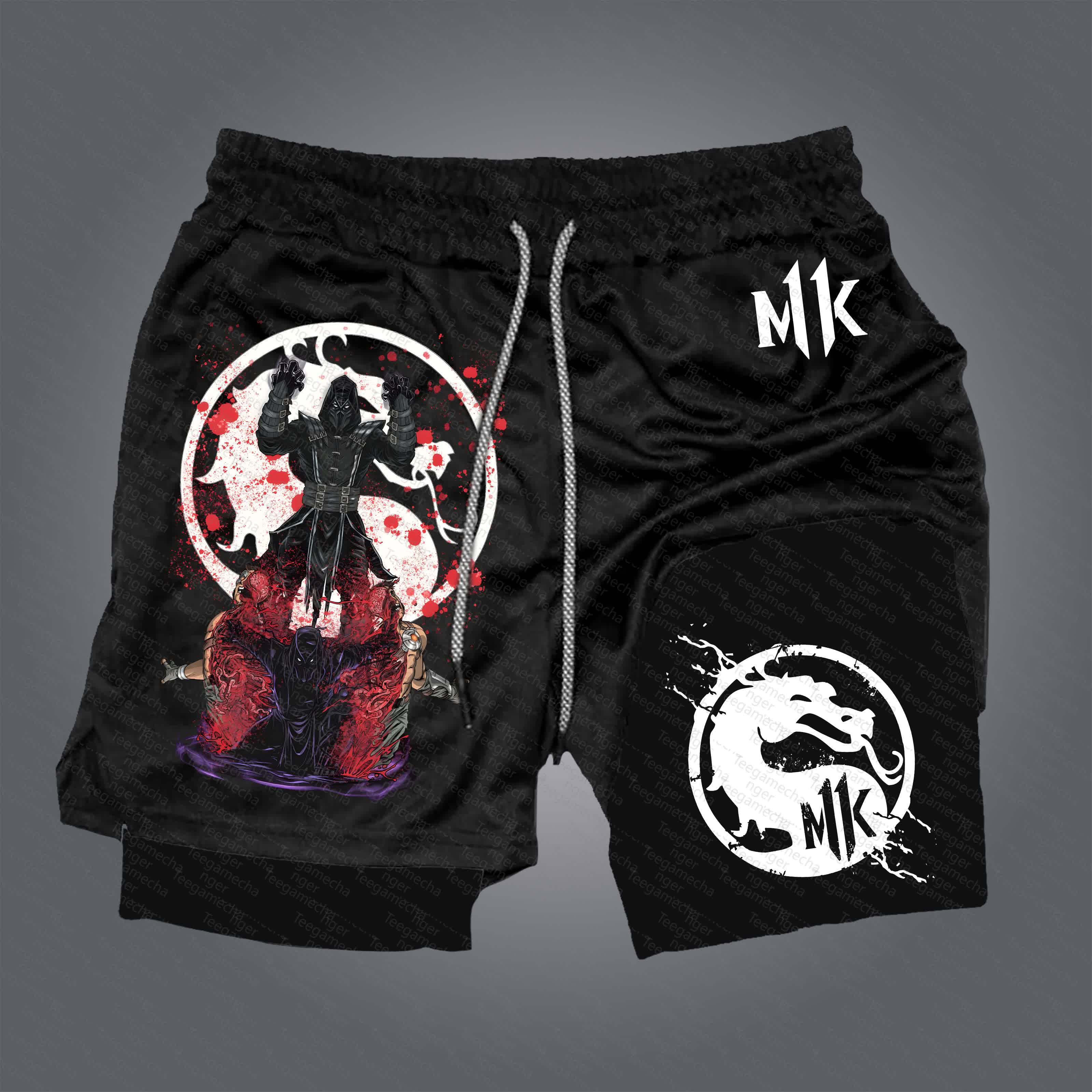 Unisex  “Mortal Kombat” Casual Anime Streetwear Shorts