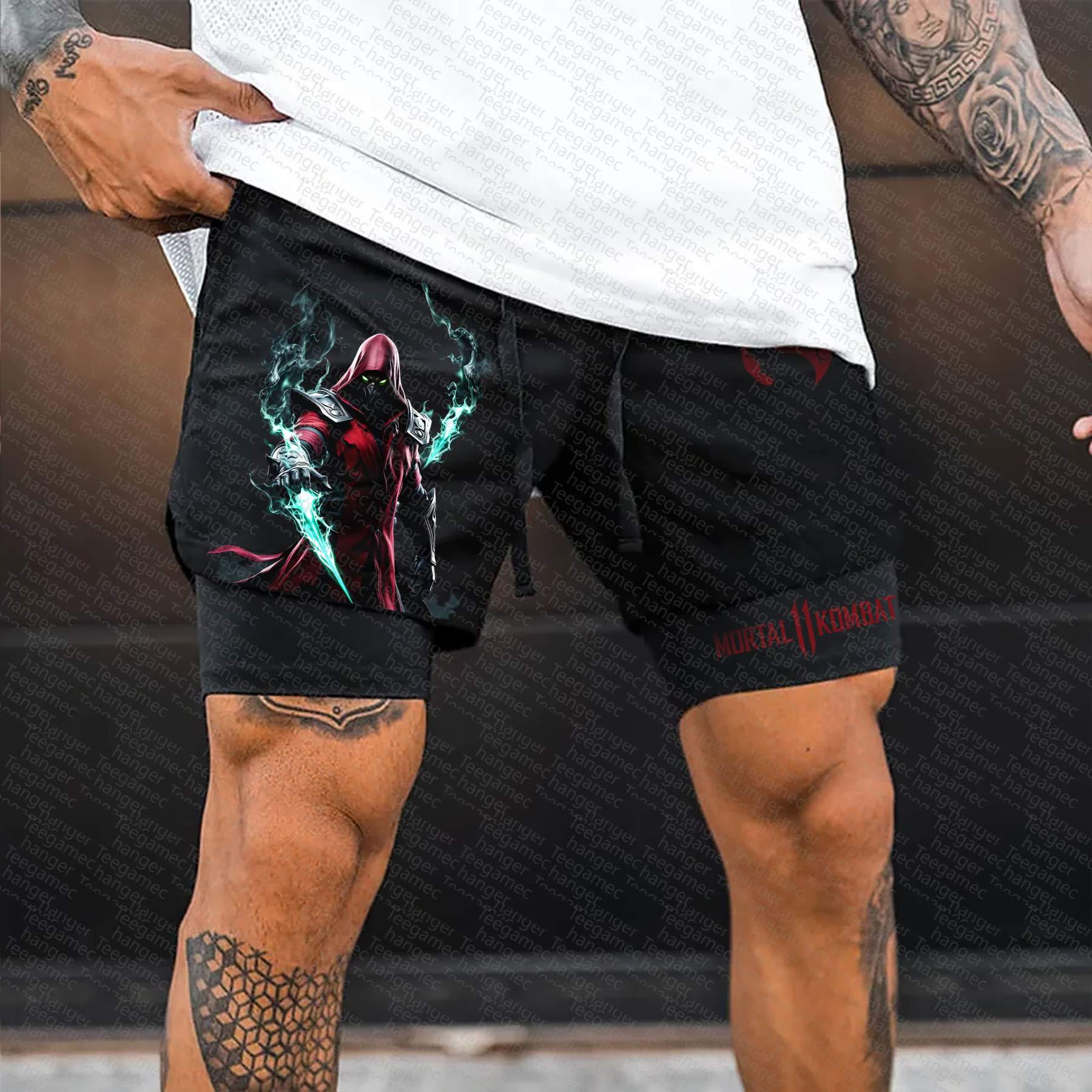 Unisex  “Mortal Kombat” Casual  Streetwear Shorts