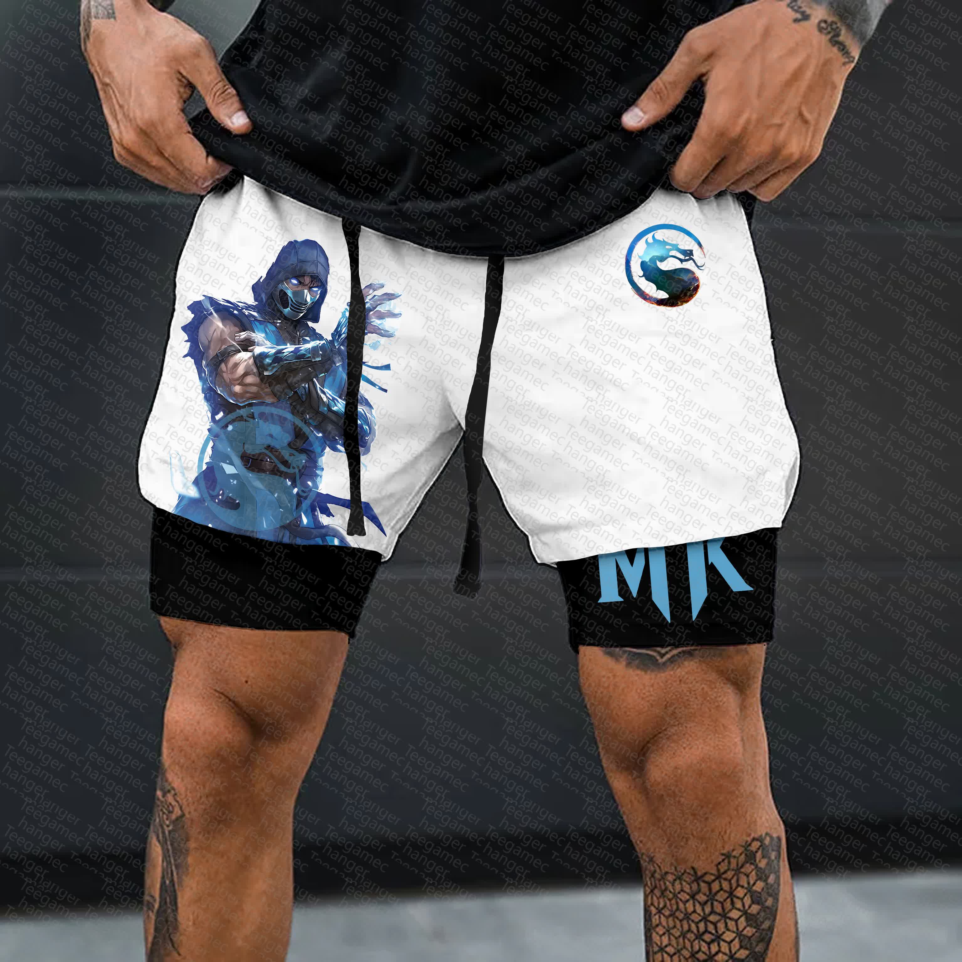 Unisex  “Mortal Kombat” Casual  Streetwear Shorts
