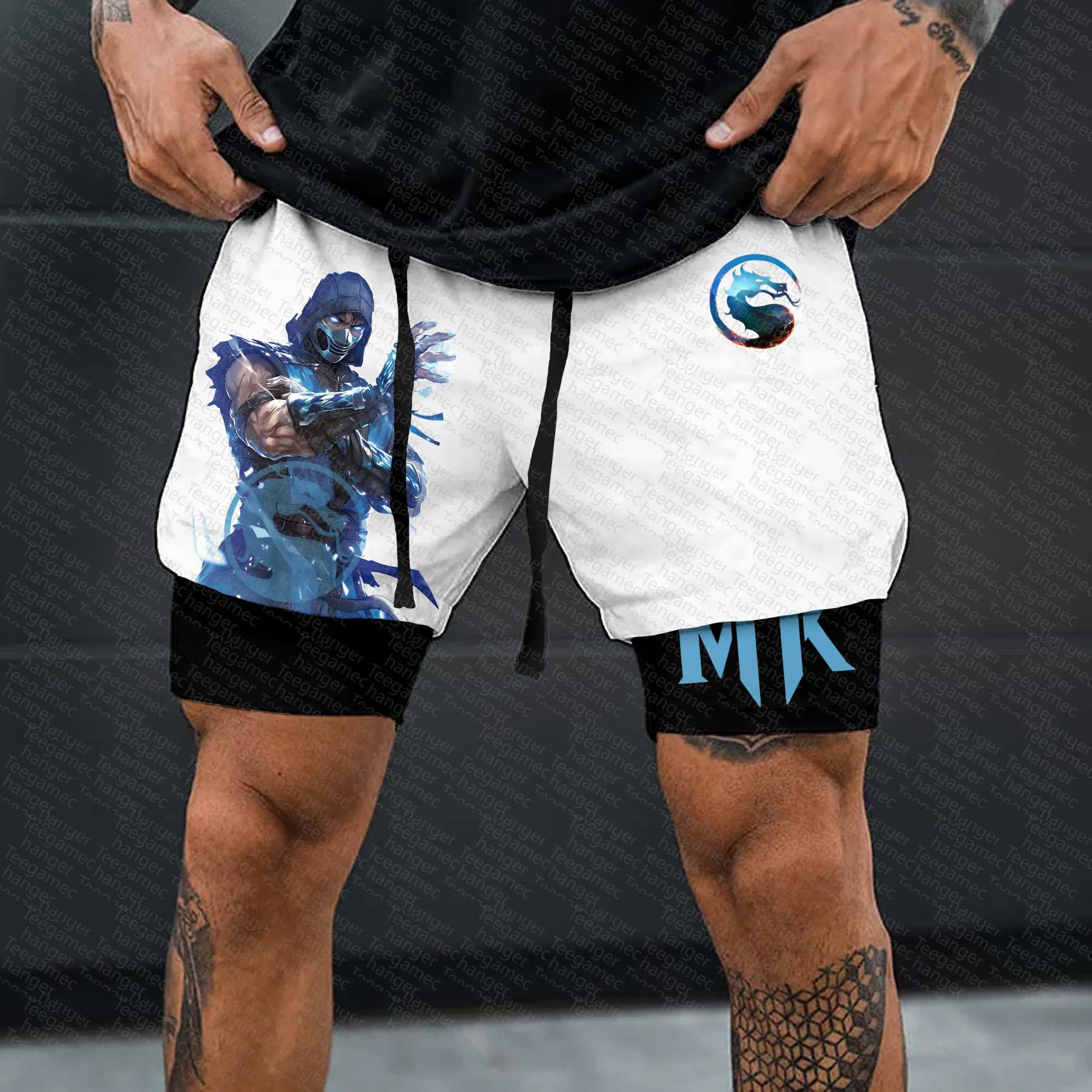 Unisex  “Mortal Kombat” Casual  Streetwear Shorts