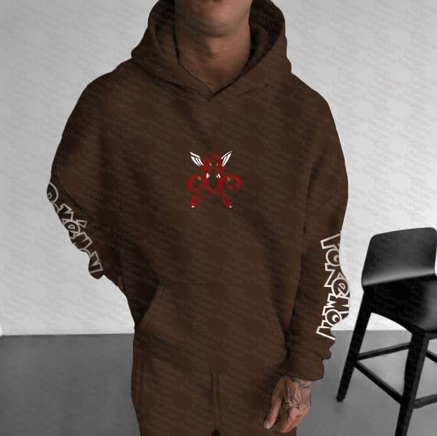 Unisex “Pokémon” Anime Graphic Streetwear Vintage Hoodie