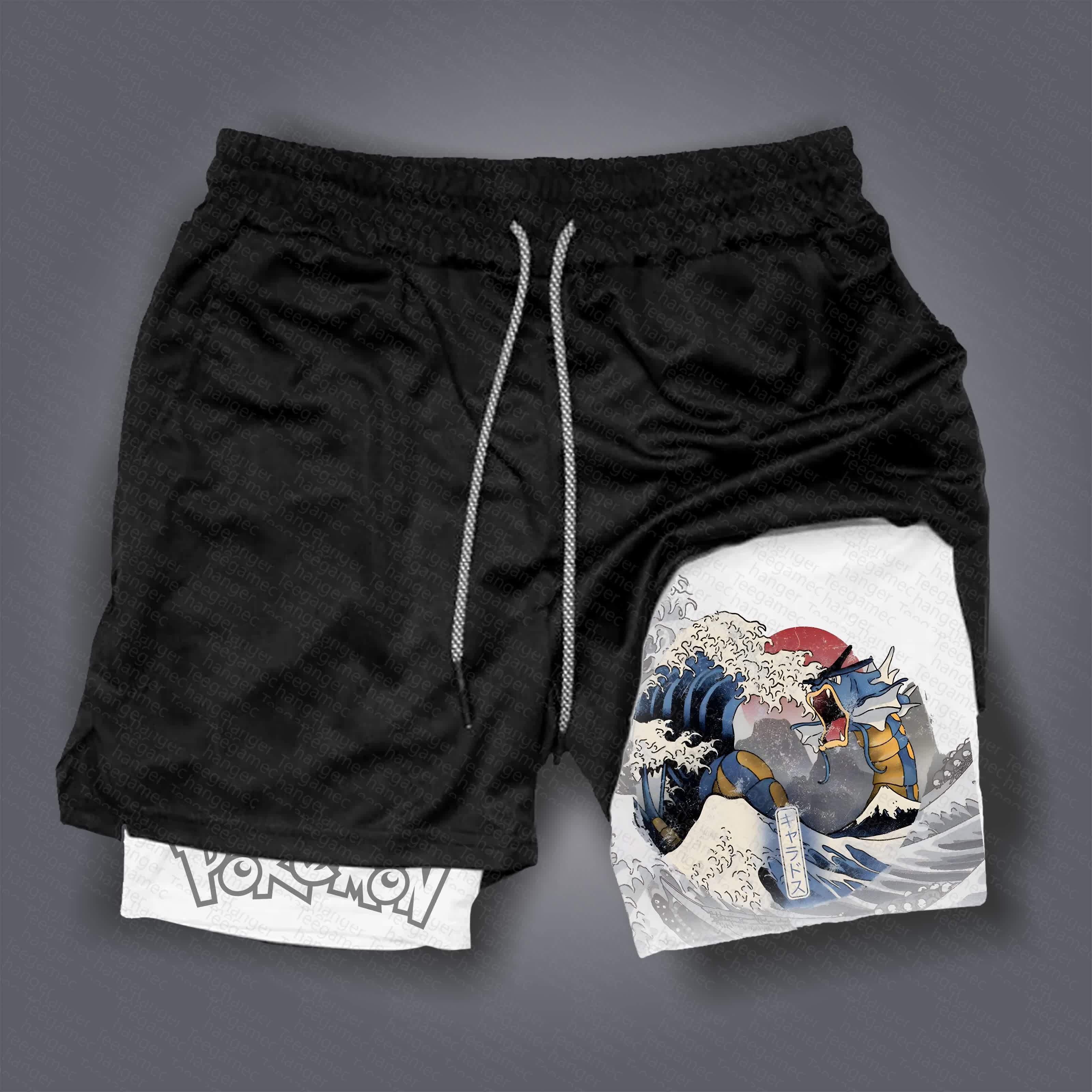 Unisex  “Pokémon” Casual Anime Streetwear Shorts