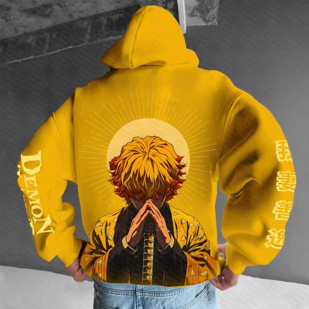 Unisex “Pokémon” Anime Graphic Streetwear Vintage Hoodie