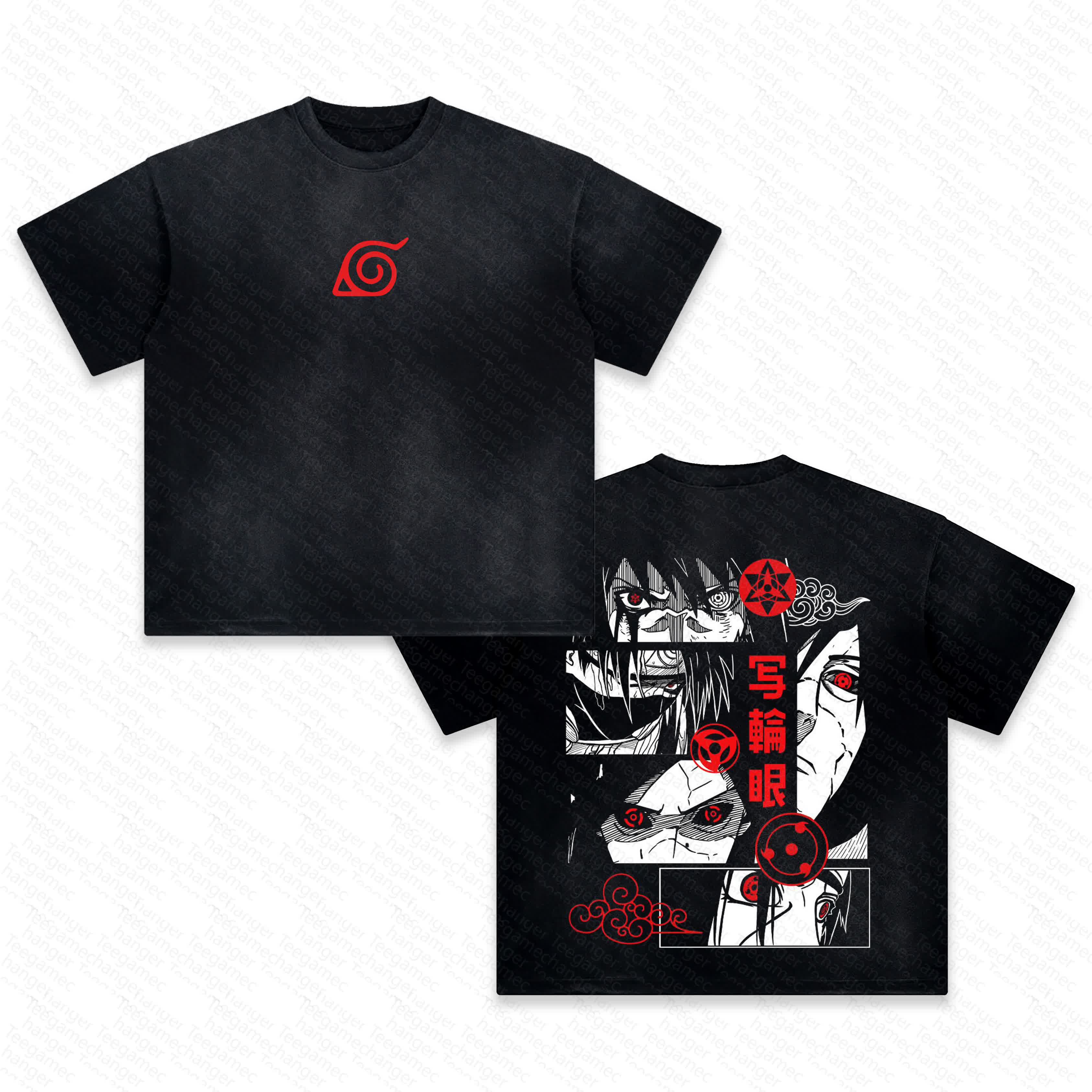 Unisex  "NARUTO" Anime Inspired Vintage T-Shirt