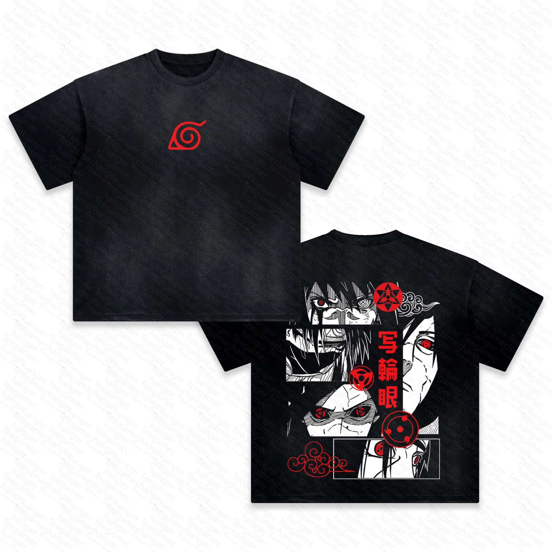 Unisex Anime Inspired Vintage T-Shirt