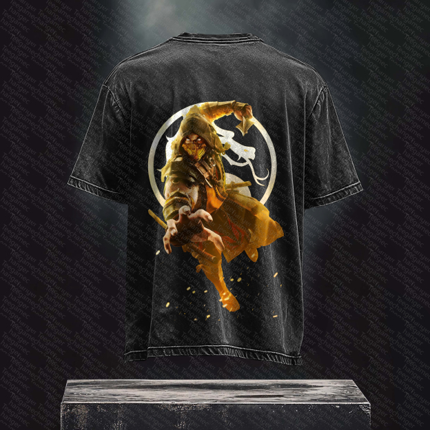 Unisex Anime Inspired Vintage Washed T-Shirt丨 Dragonball