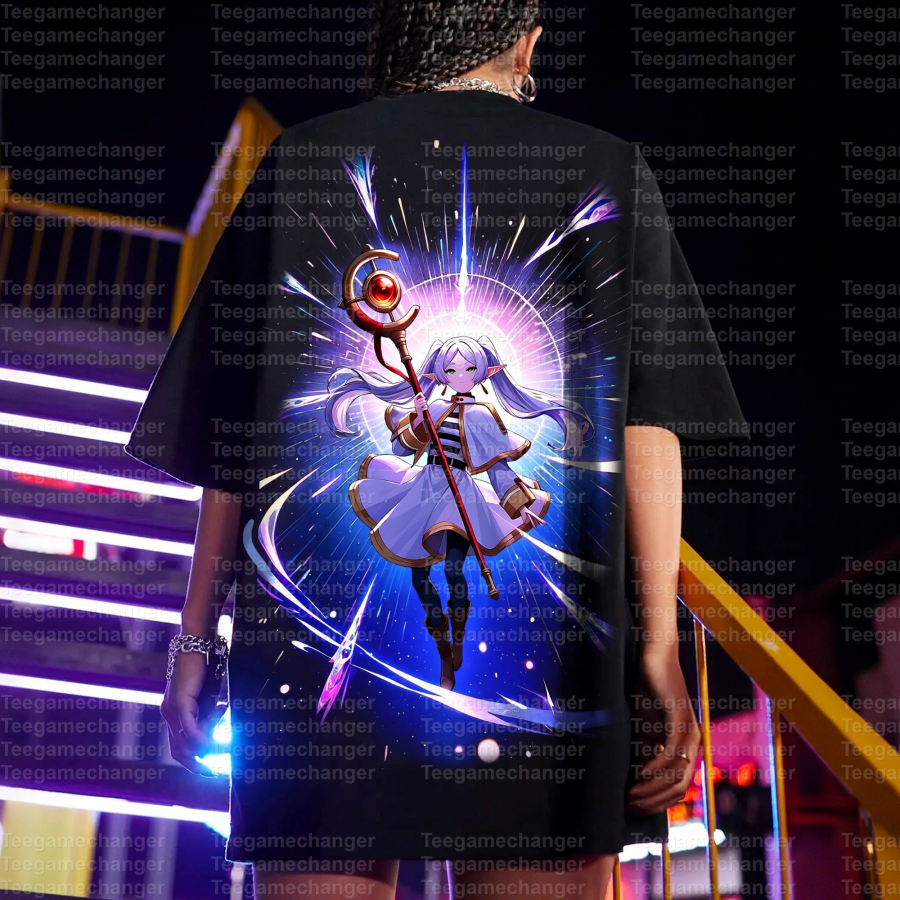 Unisex Anime Inspired Vintage T-Shirt