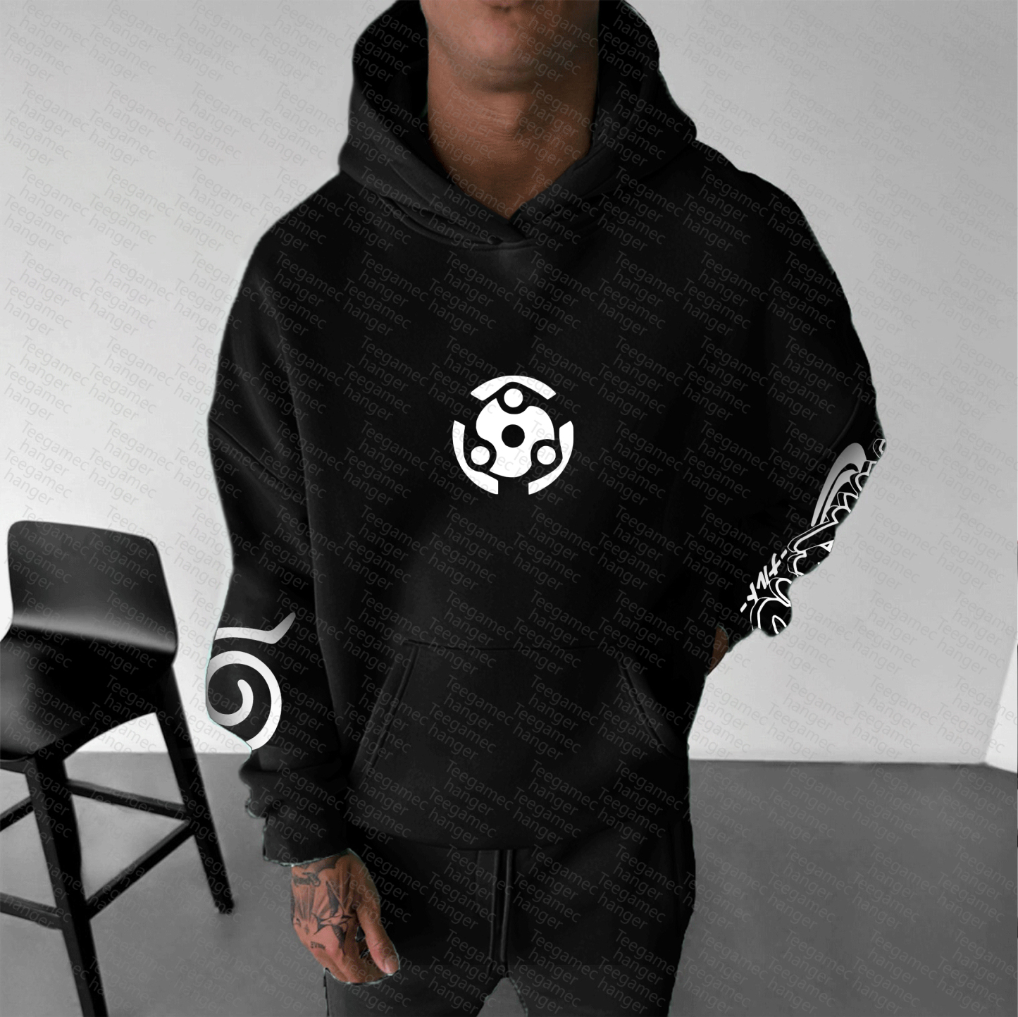 Unisex   Anime Graphic Streetwear Vintage Hoodie