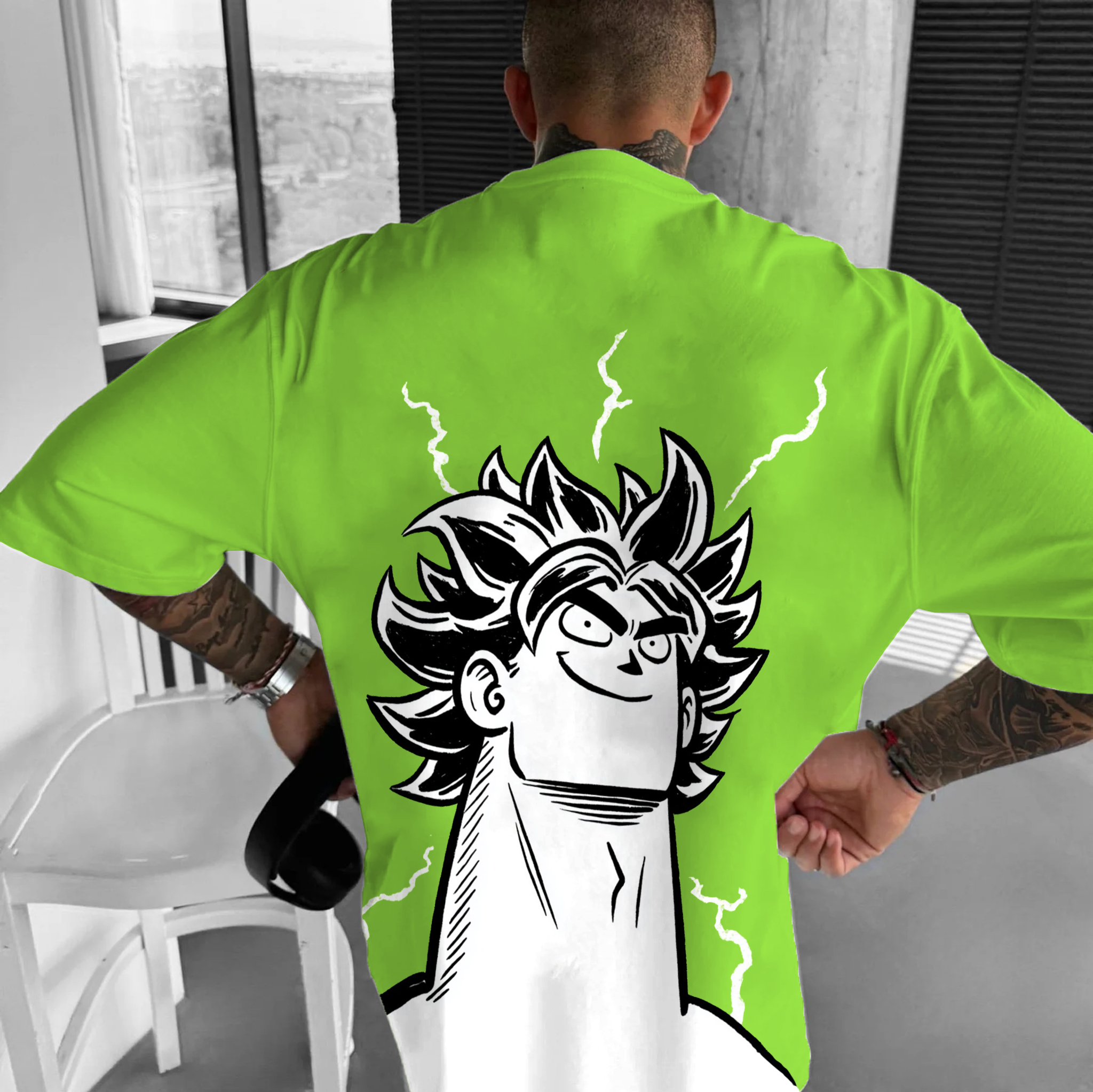 Unisex Anime Inspired Vintage T-Shirt丨Dragon Ball