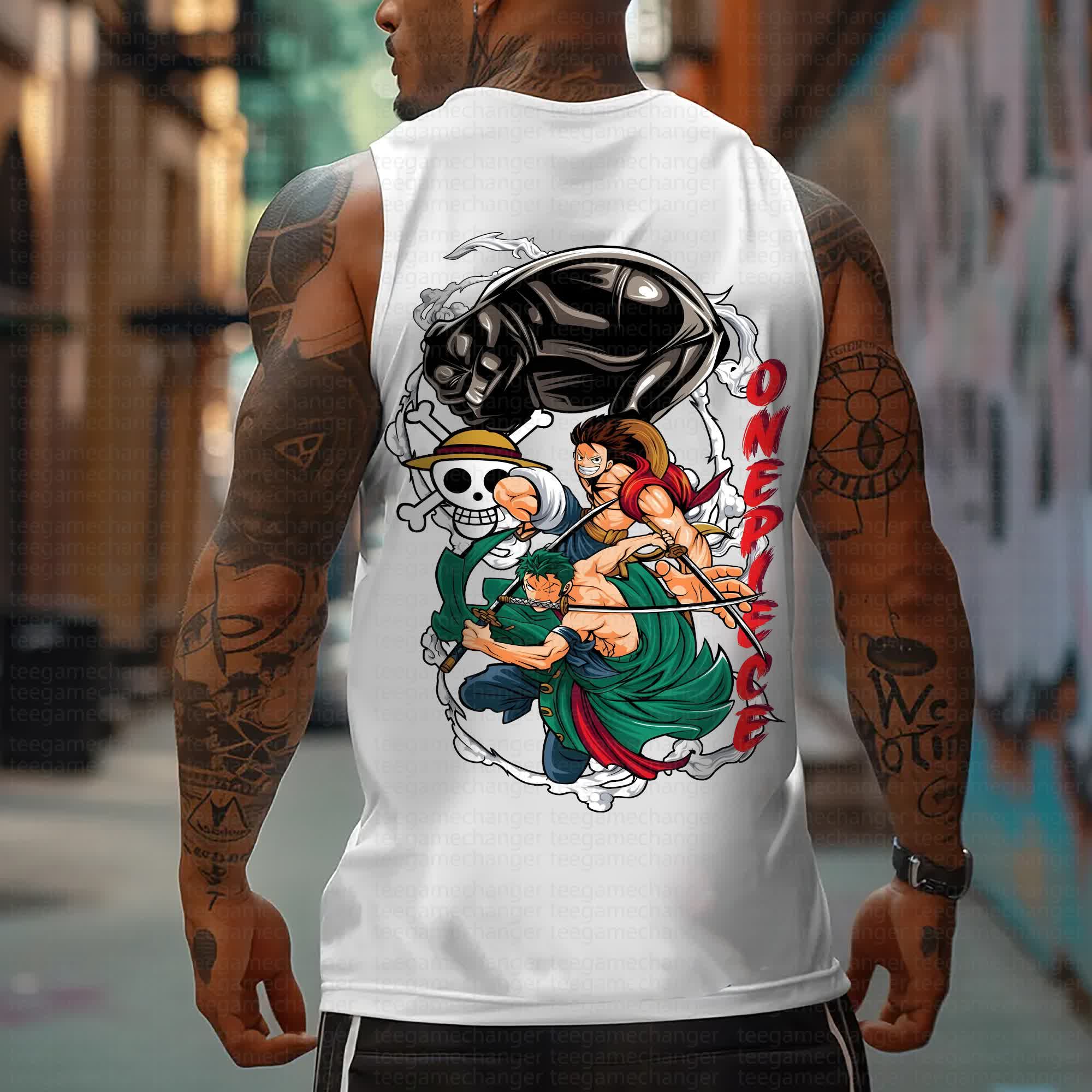 Unisex  “One Piece” Casual Anime  Tank Top