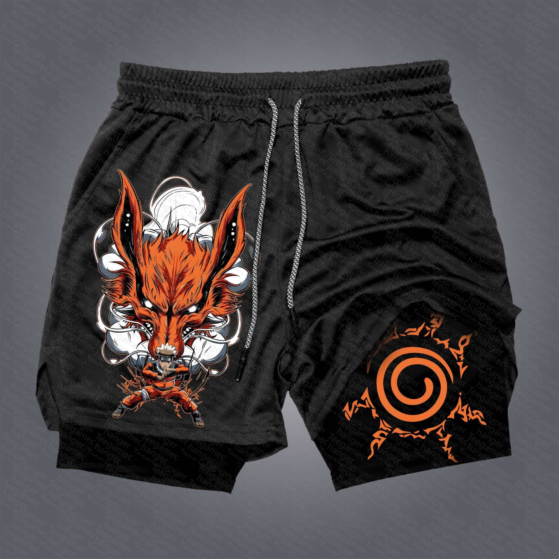 Unisex Casual Anime Streetwear Shorts