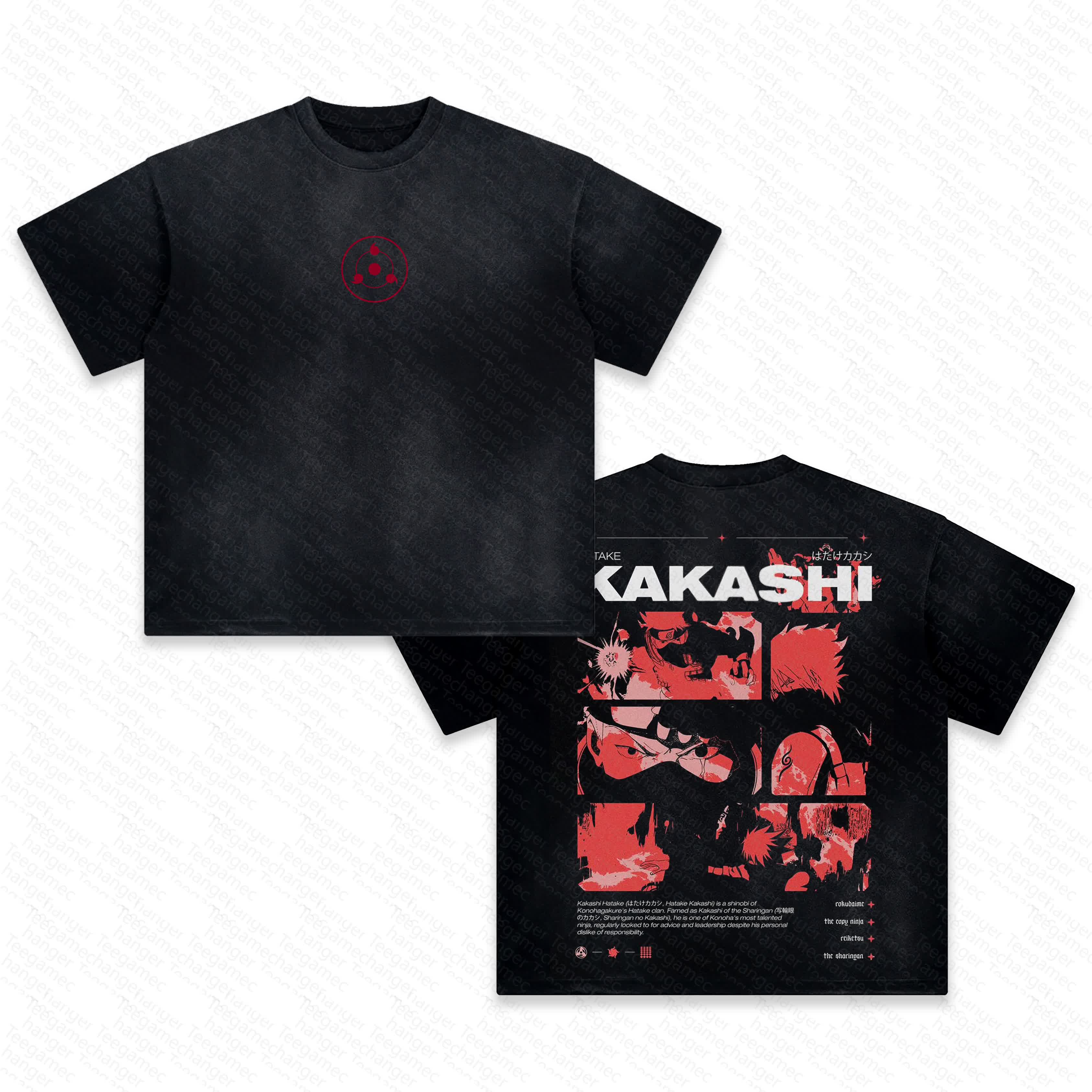 Unisex  "NARUTO" Anime Inspired Vintage T-Shirt