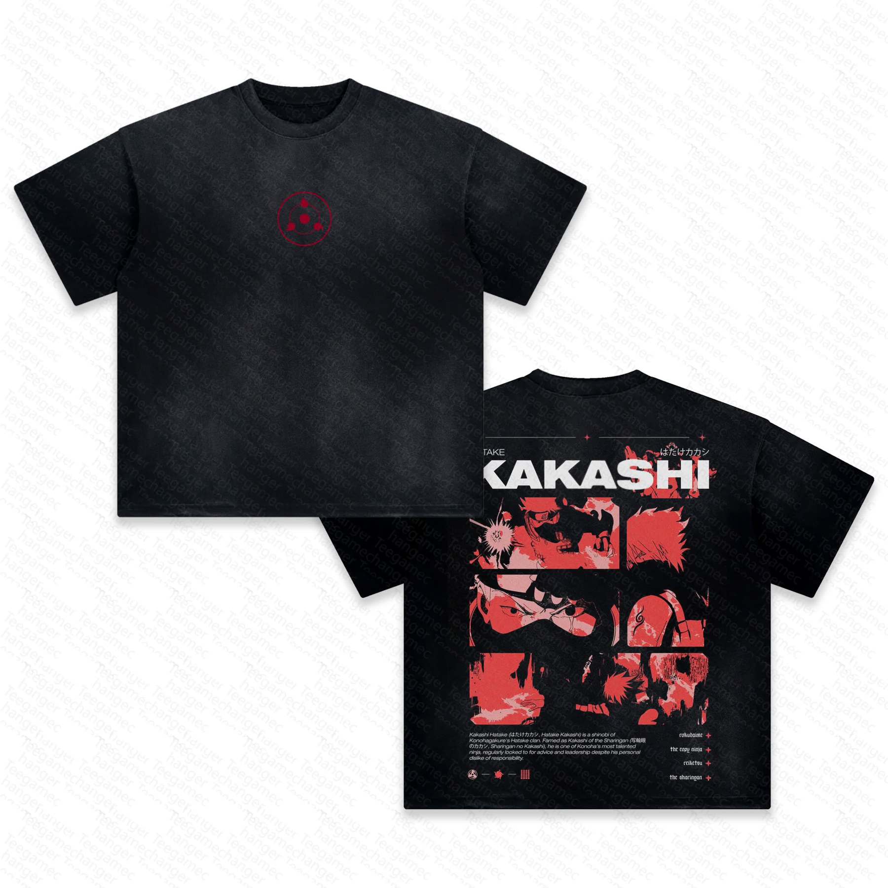 Unisex Anime Inspired Vintage T-Shirt