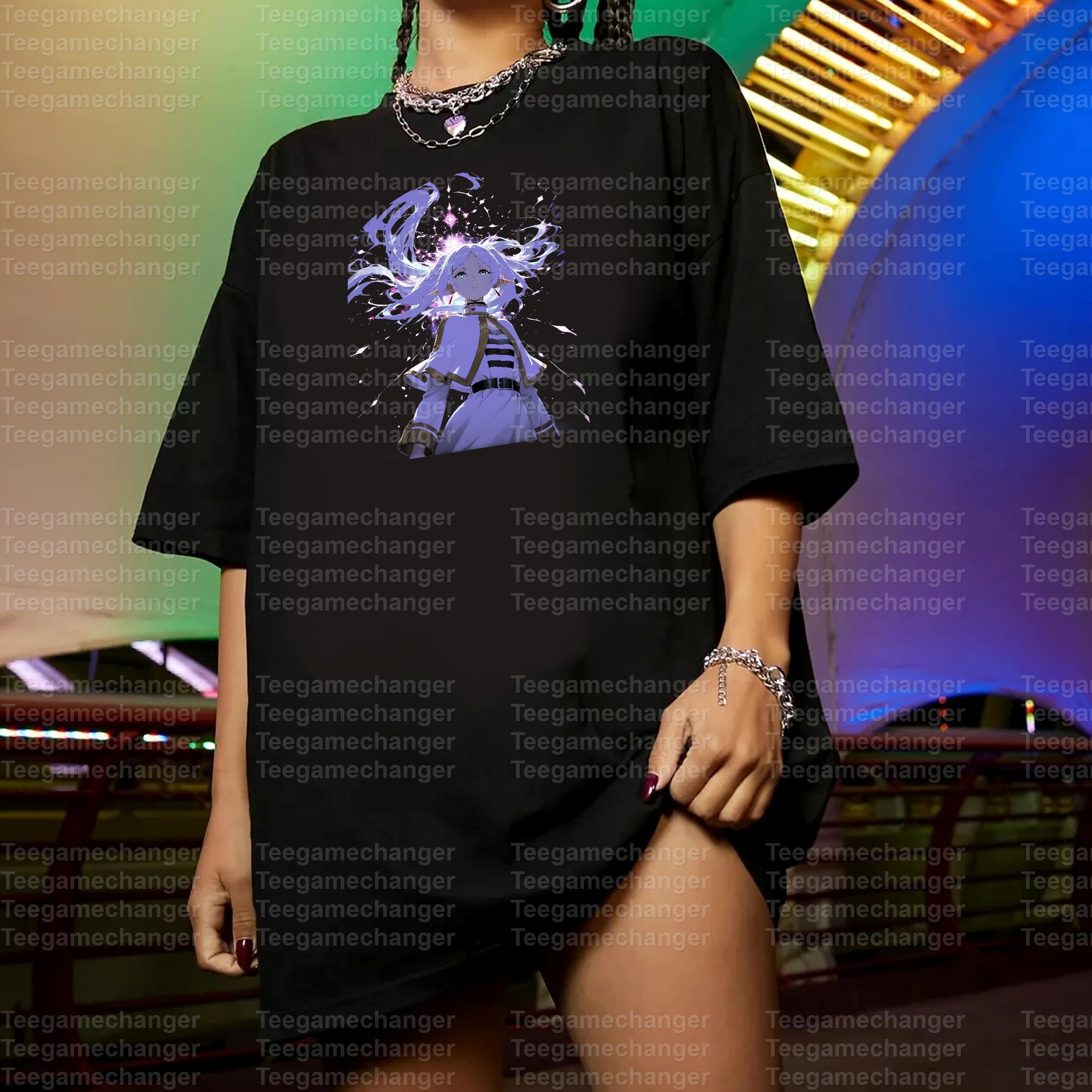 "Frieren: Beyond Journey's End" Anime Inspired Vintage T-Shirt