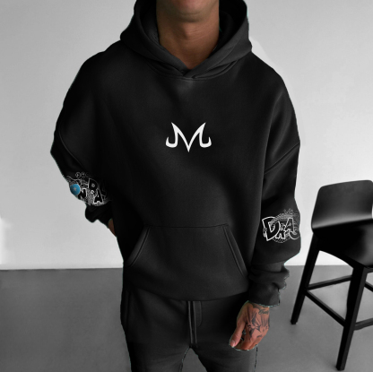 Unisex Anime Print  Casual Oversized Hoodie