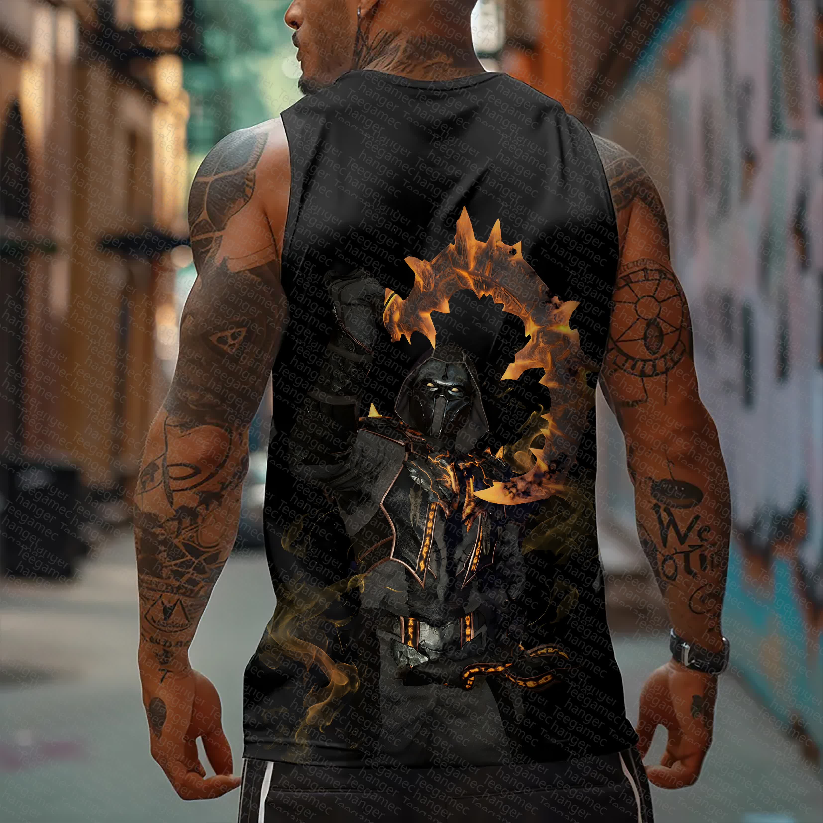 Unisex  “Mortal Kombat” Casual   Tank Top