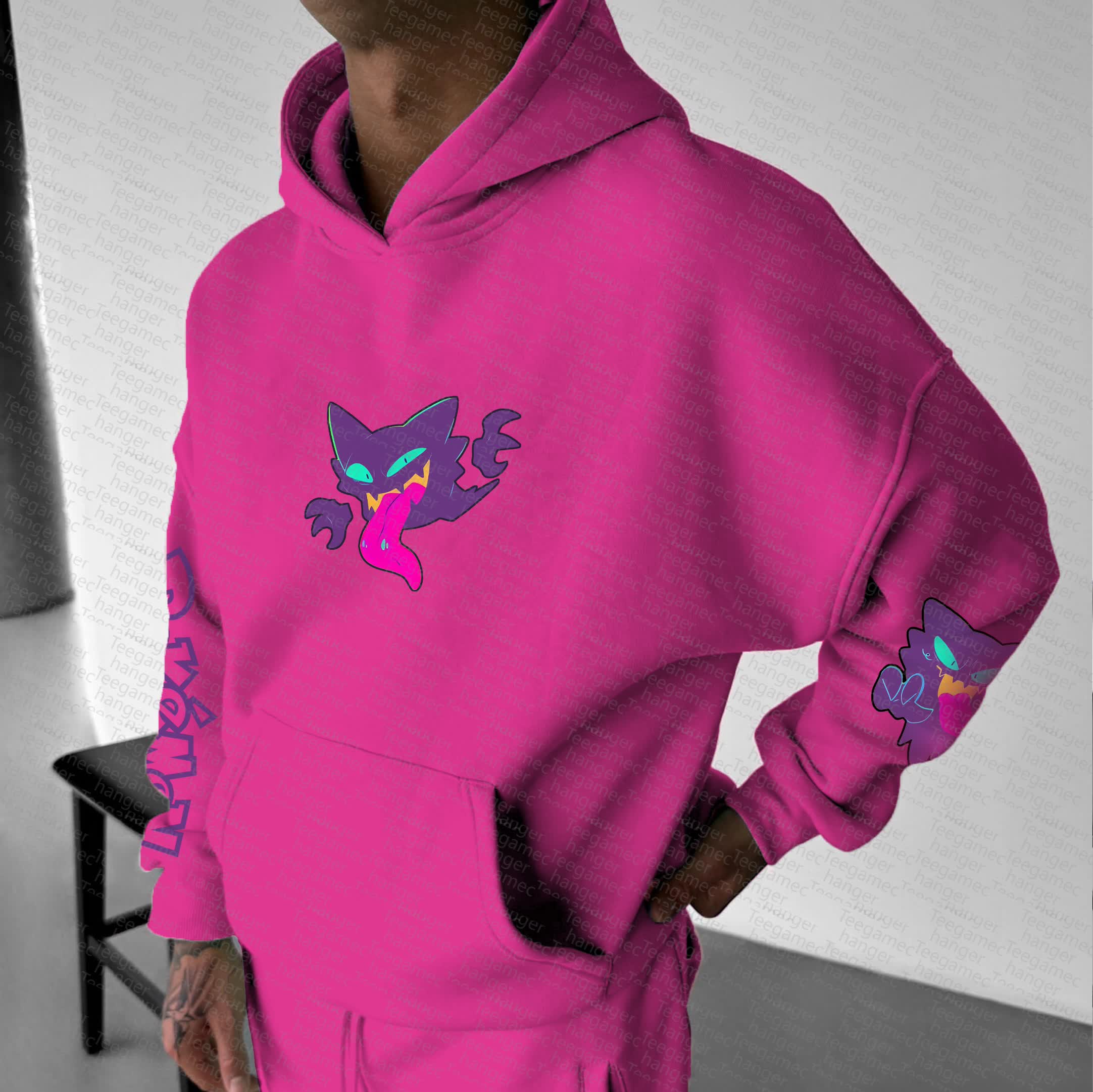 Unisex “Pokémon” Anime Graphic Streetwear Vintage Hoodie