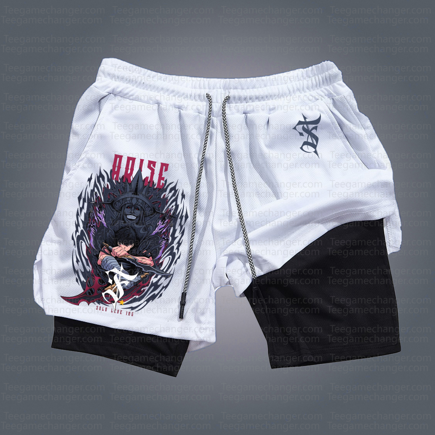 Unisex Casual Anime Streetwear Shorts 丨Solo Leveling