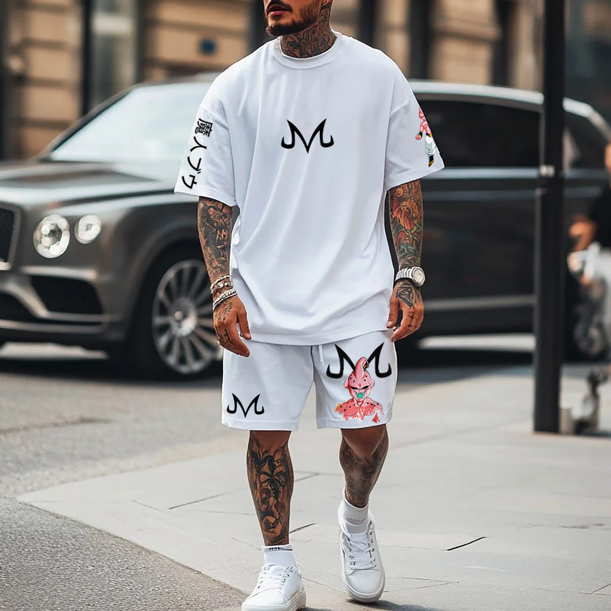 Unisex Fit Vintage Short Suit丨Dragon Ball