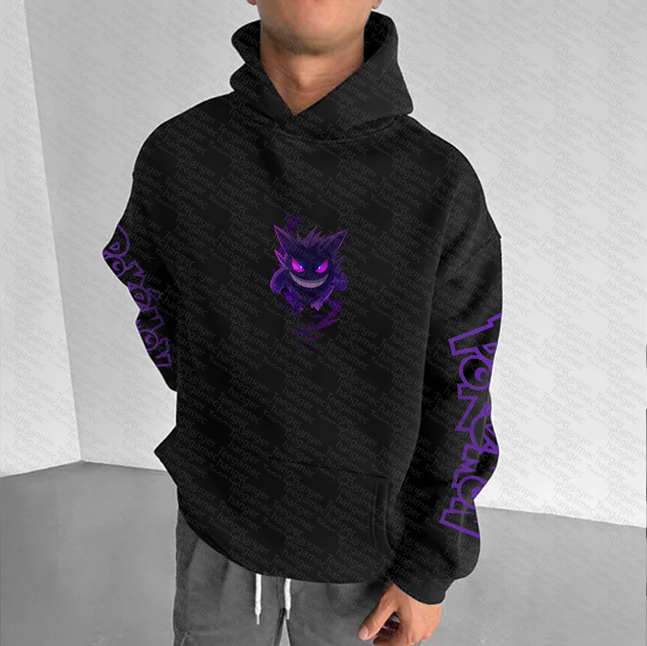 Unisex “Pokémon” Anime Graphic Streetwear Vintage Hoodie