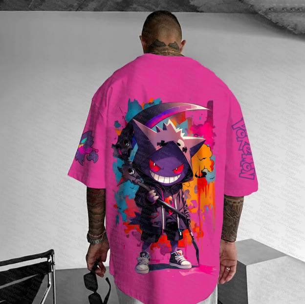 Unisex  "Pokémon" Anime Inspired Vintage T-Shirt