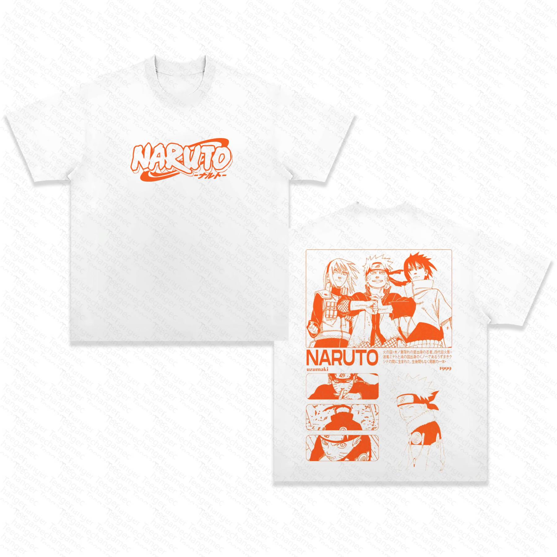 Unisex Anime Inspired Vintage T-Shirt