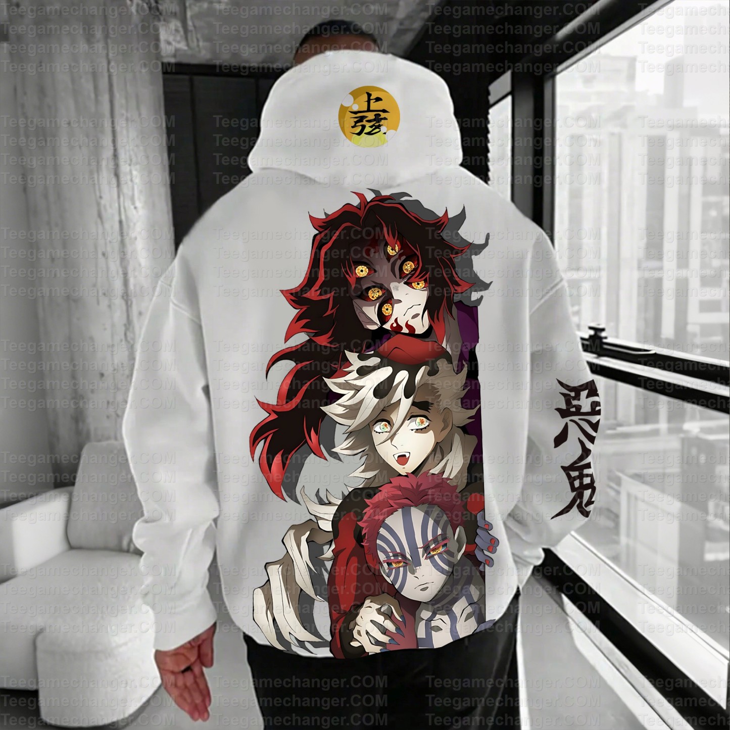 Unisex Anime Graphic Streetwear Vintage Hoodie丨Demon slayer