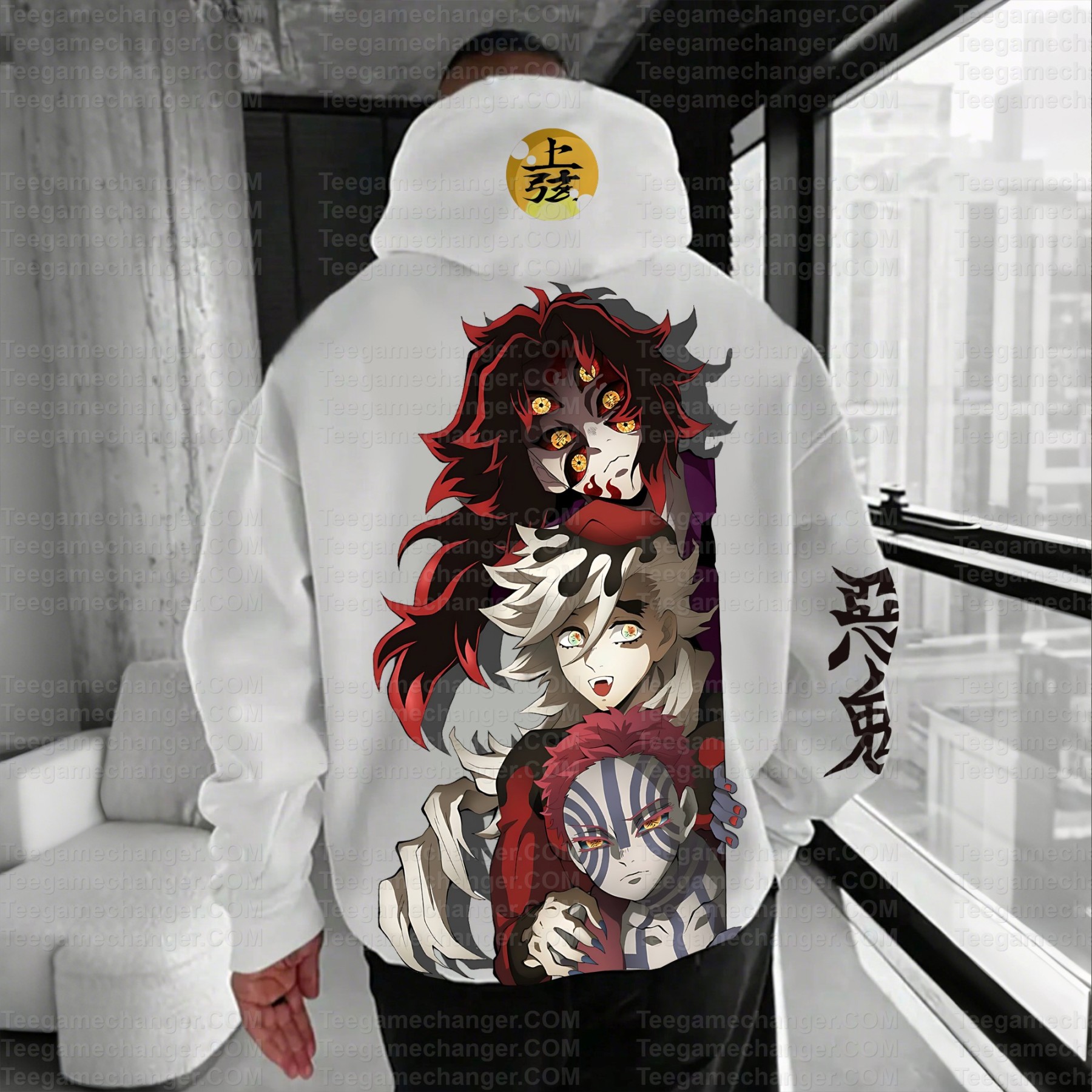 Unisex Anime Graphic Streetwear Vintage Hoodie丨Demon slayer