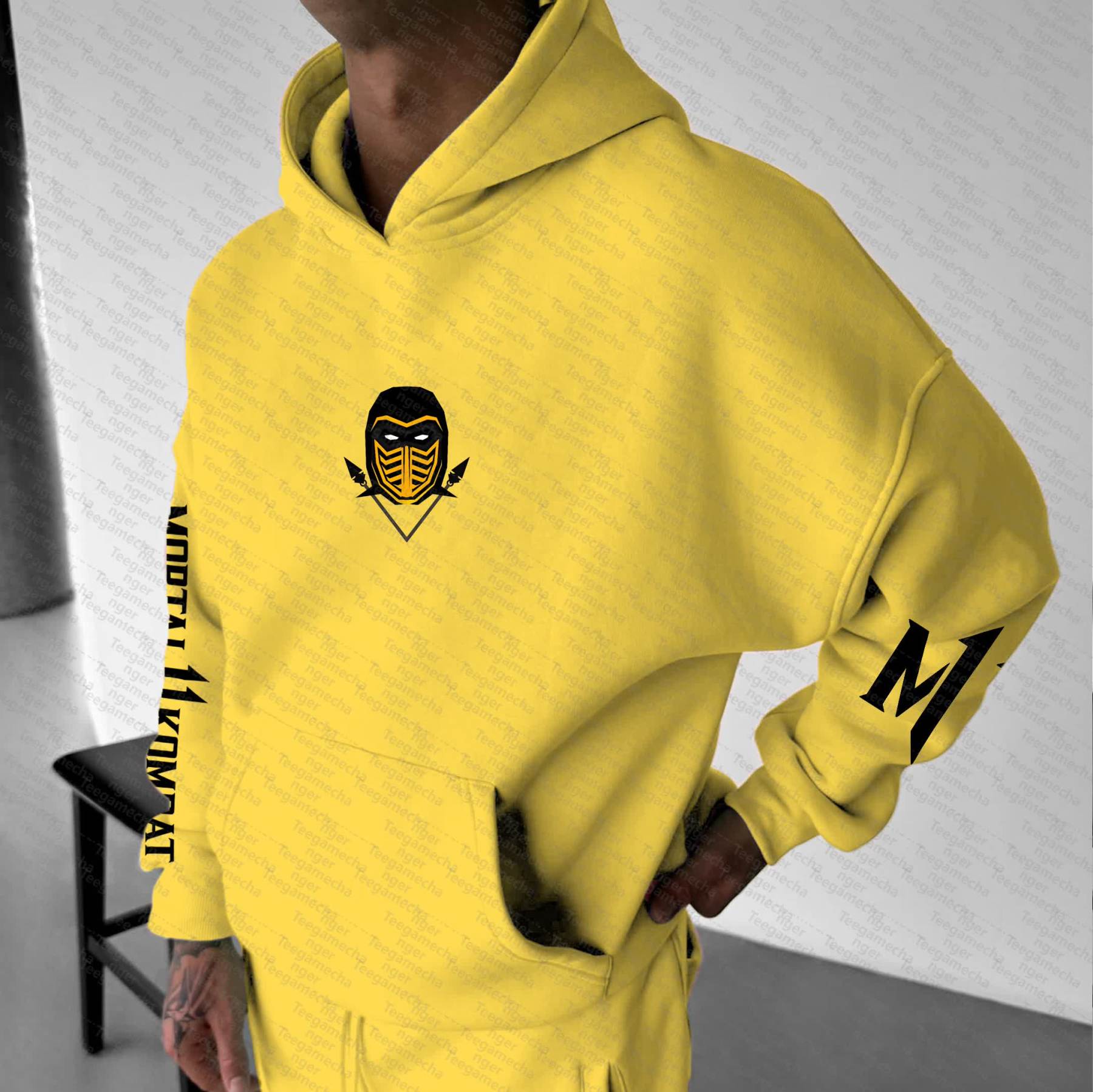 Unisex “Mortal Kombat”  Graphic Streetwear Vintage Hoodie