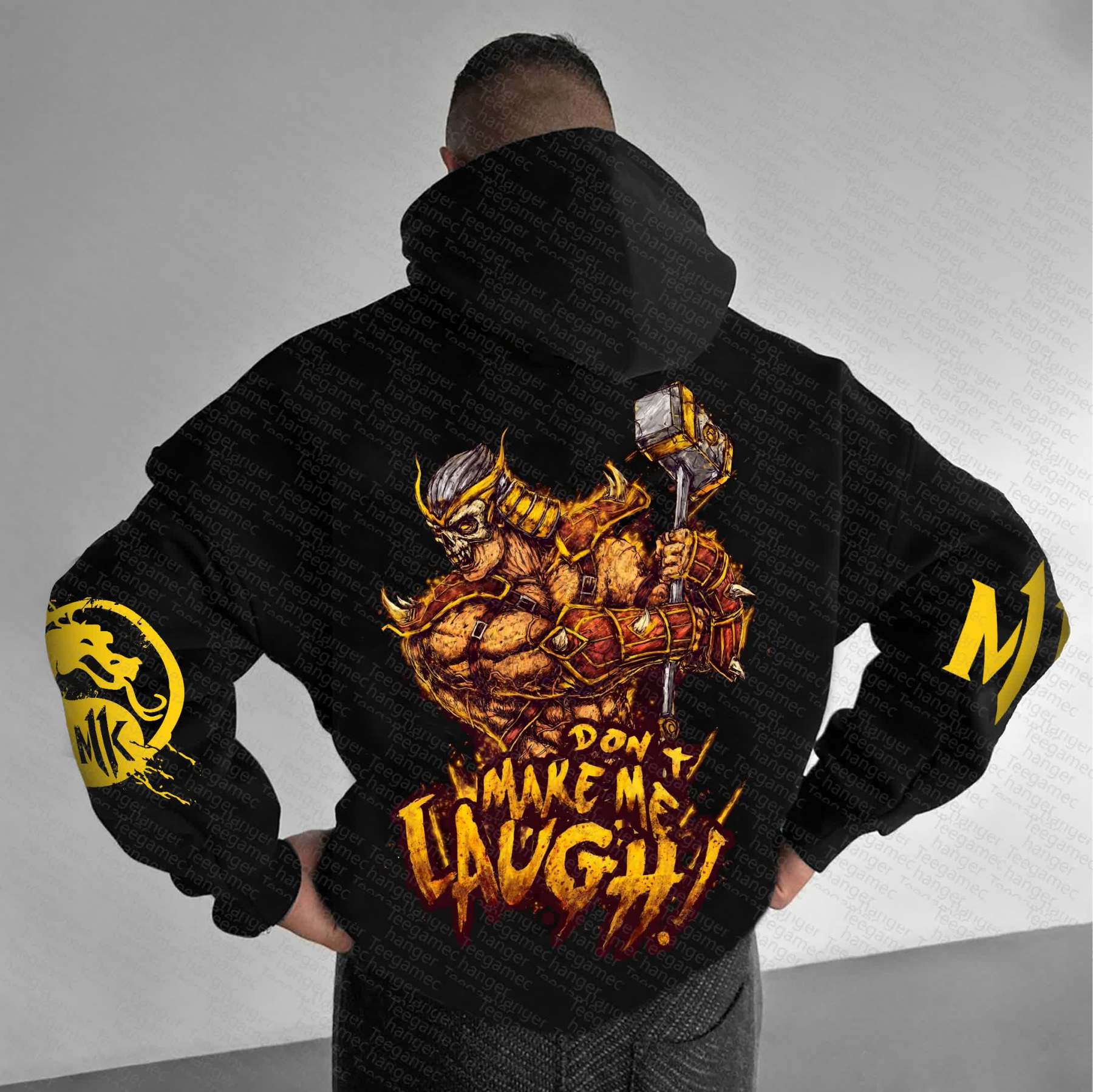Unisex “Mortal Kombat” Anime Graphic Streetwear Vintage Hoodie