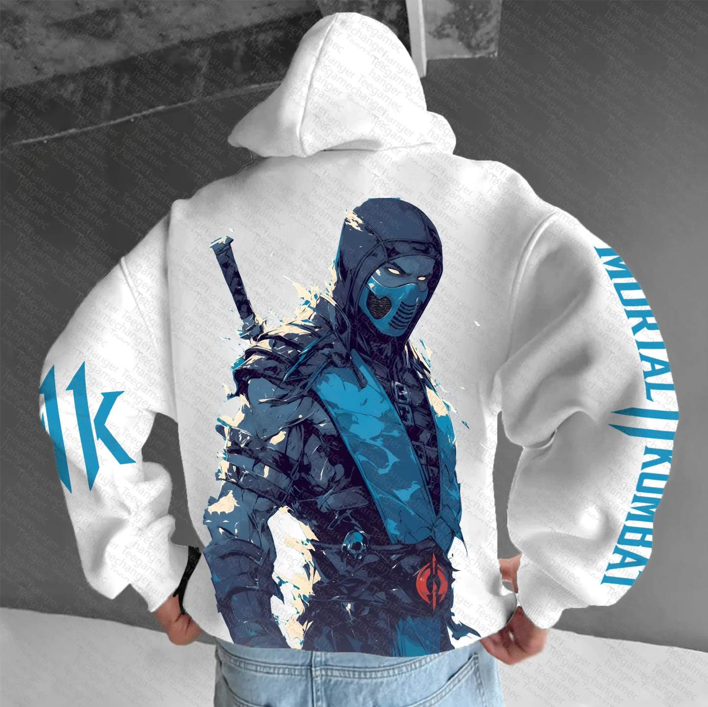 Unisex “Mortal Kombat” Anime Graphic Streetwear Vintage Hoodie