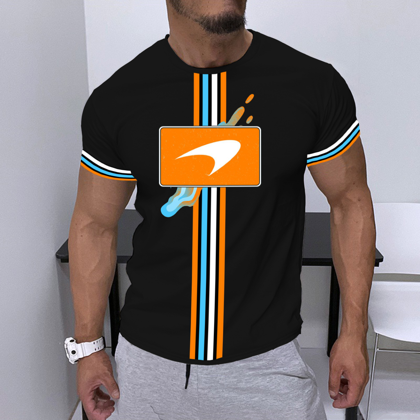 Racing Design Tight T-shirt