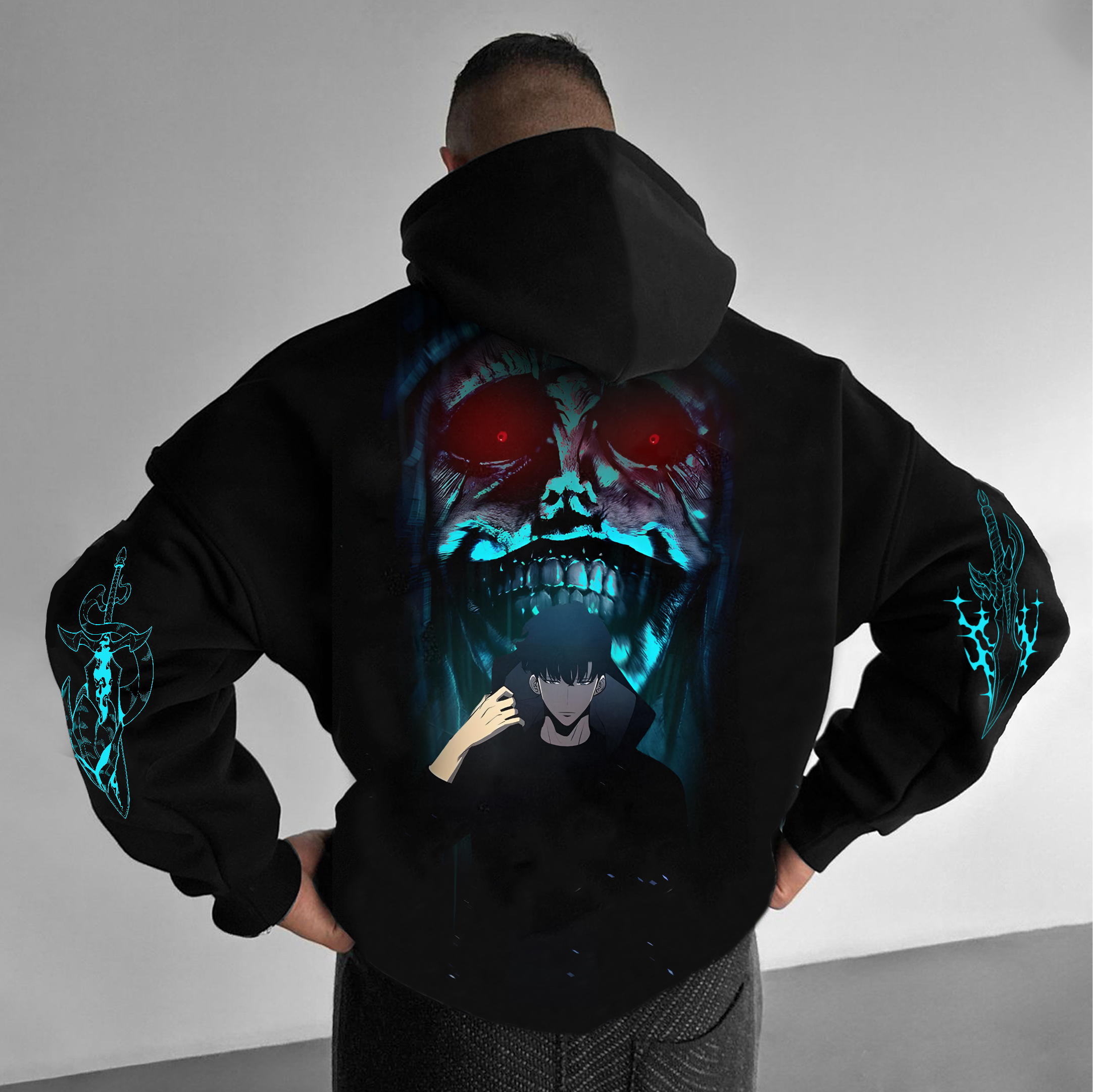Unisex Anime Graphic Streetwear Vintage Hoodie