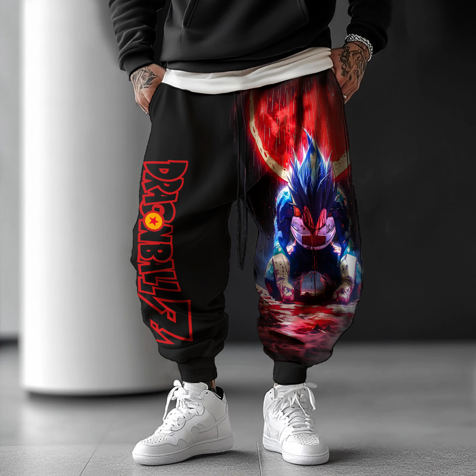 Unisex Casual Anime Streetwear Pants