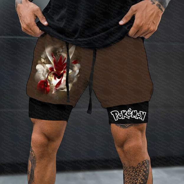 Unisex  “Pokémon” Casual Anime Streetwear Shorts
