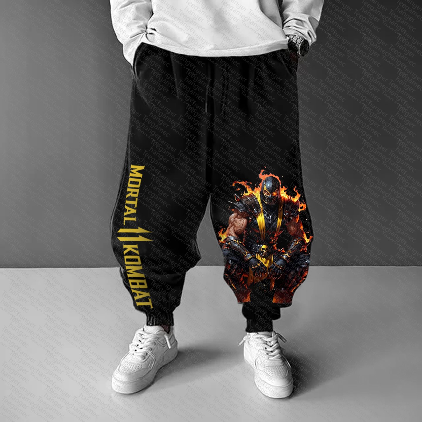 Unisex Casual Anime Streetwear Pants