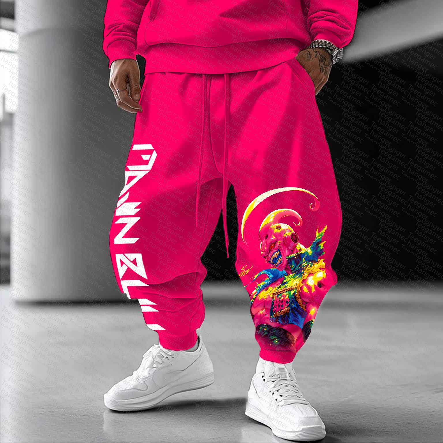 Unisex Casual Anime Streetwear Pants