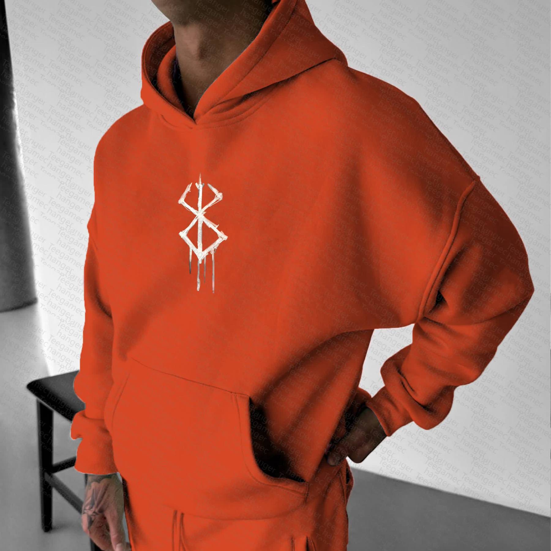 Unisex “Berserk” Anime Graphic Streetwear Vintage Hoodie