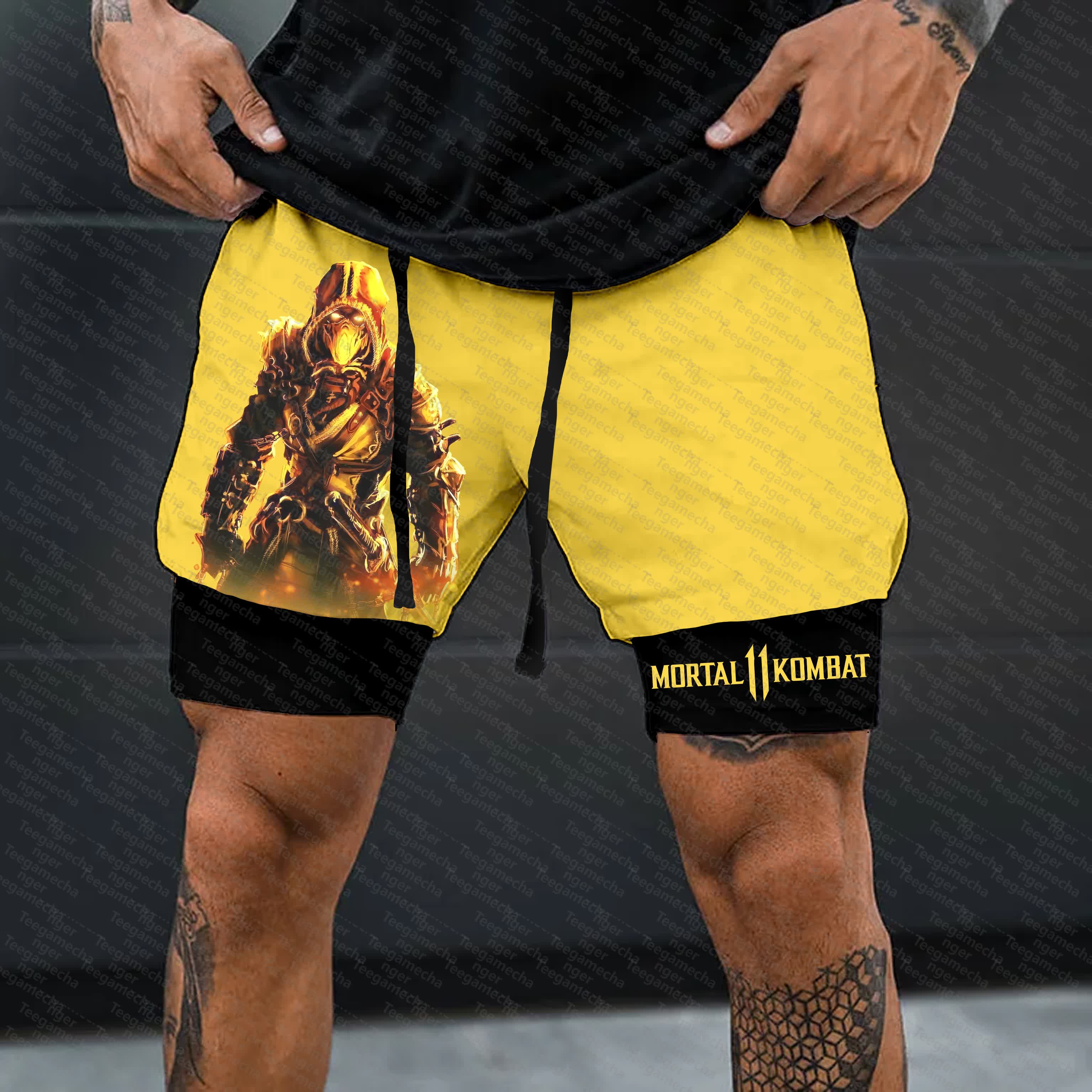 Unisex  “Mortal Kombat” Casual  Streetwear Shorts
