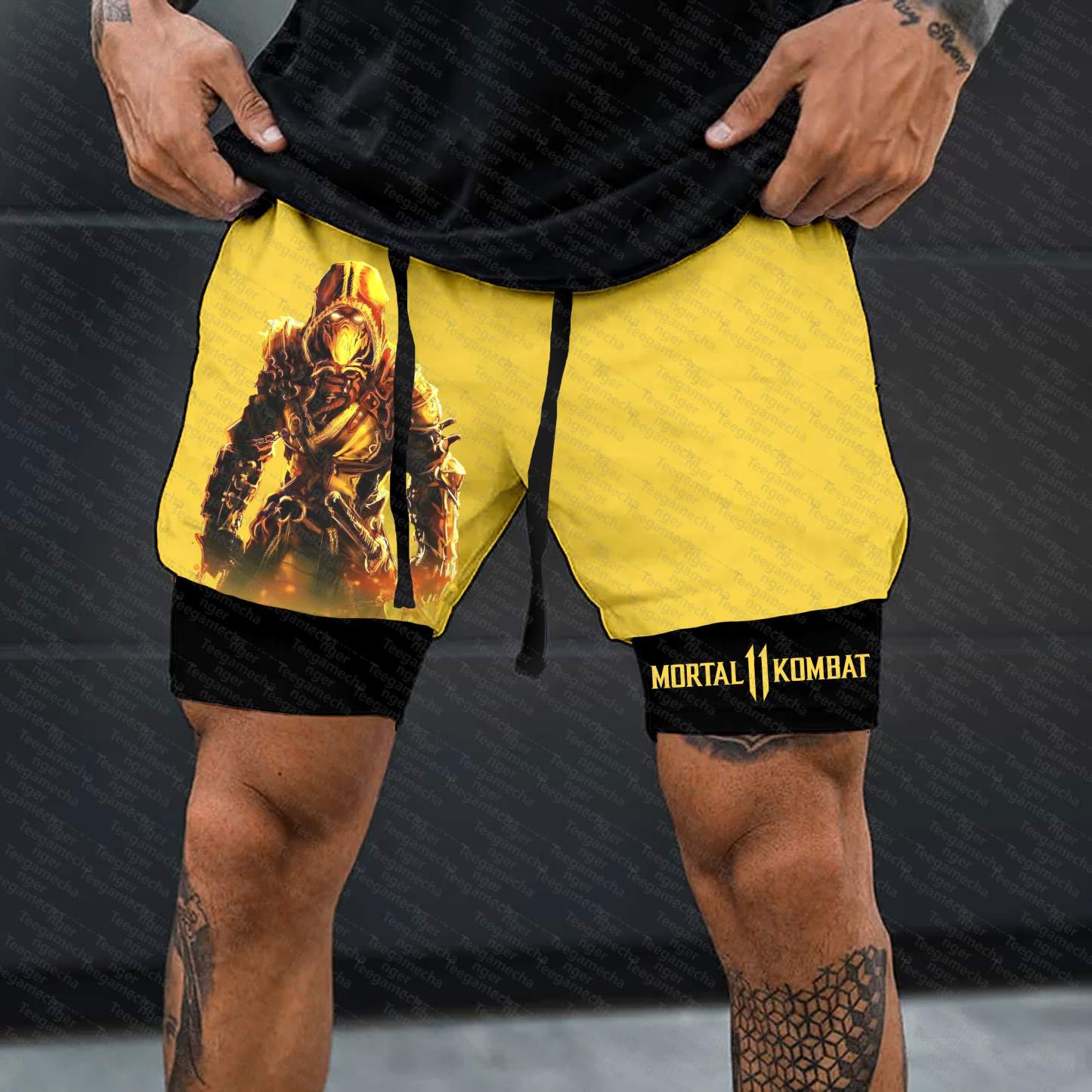 Unisex  “Mortal Kombat” Casual  Streetwear Shorts